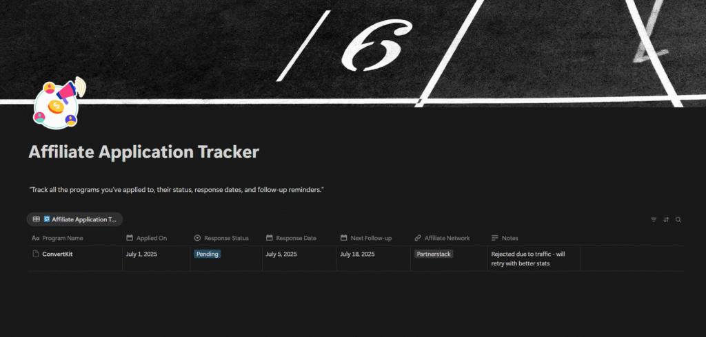 track affiliate links